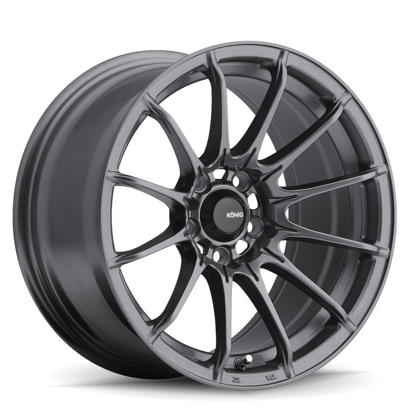 Konig Dial In 15x9 4x100 ET35 Matte Grey-tuningsupply.com