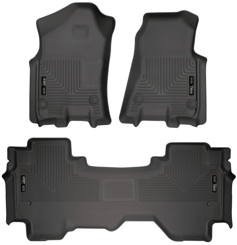 
  

Husky Liners 94011 - HSL94011 - Husky Liners 19 Dodge Ram 1500 Quad Cab Weatherbeater Black Front & 2nd Seat Floor Liners - Shipped in Europe - Tuningsupply.com

