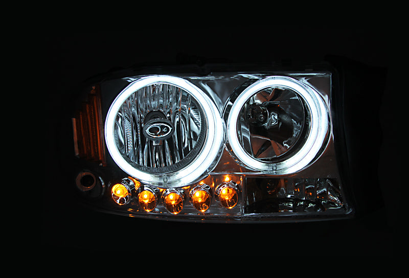 

ANZO 111194 - ANZ111194 - ANZO 1997-2004 Dodge Dakota Projector Headlights w/ Halo Black 1 pc - Shipped in Europe - Tuningsupply.com
