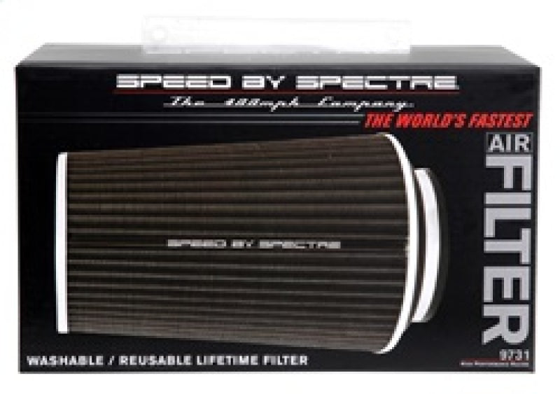

Spectre 9731 - SPE9731 - Spectre Adjustable Conical Air Filter 9-1/2in. Tall (Fits 3in. / 3-1/2in. / 4in. Tubes) - Black - Shipped in Europe - Tuningsupply.com

