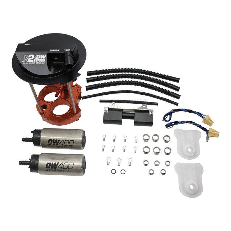 DeatschWerks 16-19 Cadillac CTS-V / 16-22 Camaro SS X2 Series Fuel Pump Module With Dual DW400 Pumps-tuningsupply.com