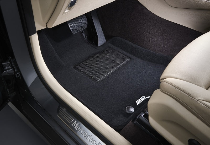 3D Maxpider 21-23 Tesla Model Y 7-Seat Elegant Floor Mat- Black 1St Row 2Nd Row 3Rd Row-tuningsupply.com