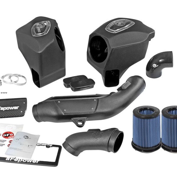 aFe Momentum Pro 5R Cold Air Intake System 15-18 BMW M3/M4 (F80/82/83) L6-3.0L (tt) S55-tuningsupply.com