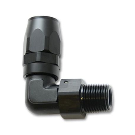 Vibrant Male NPT 90 Degree Hose End Fitting -8AN - 1/2 NPT-Fittings-Vibrant-VIB26905-SMINKpower Performance Parts