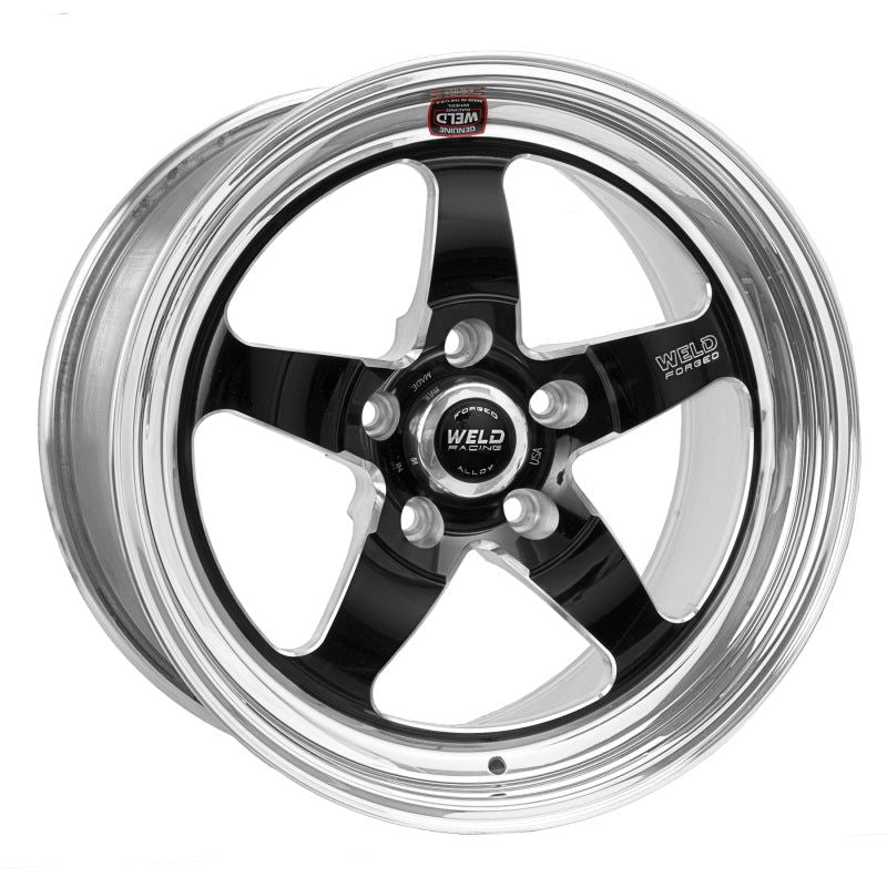 Weld S71 18x5 / 5x120mm BP / 2.1in. BS Black Wheel (High Pad) - Non-Beadlock-Wheels - Forged-Weld-WEL71HB8050N21A-SMINKpower Performance Parts