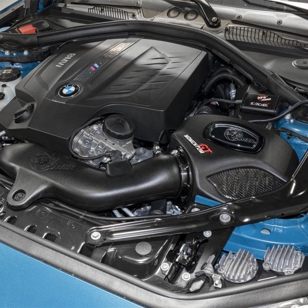 aFe Momentum GT Pro 5R Cold Air Intake System 16-18 BMW M2 (F87) L6-3.0L (t) N55-tuningsupply.com