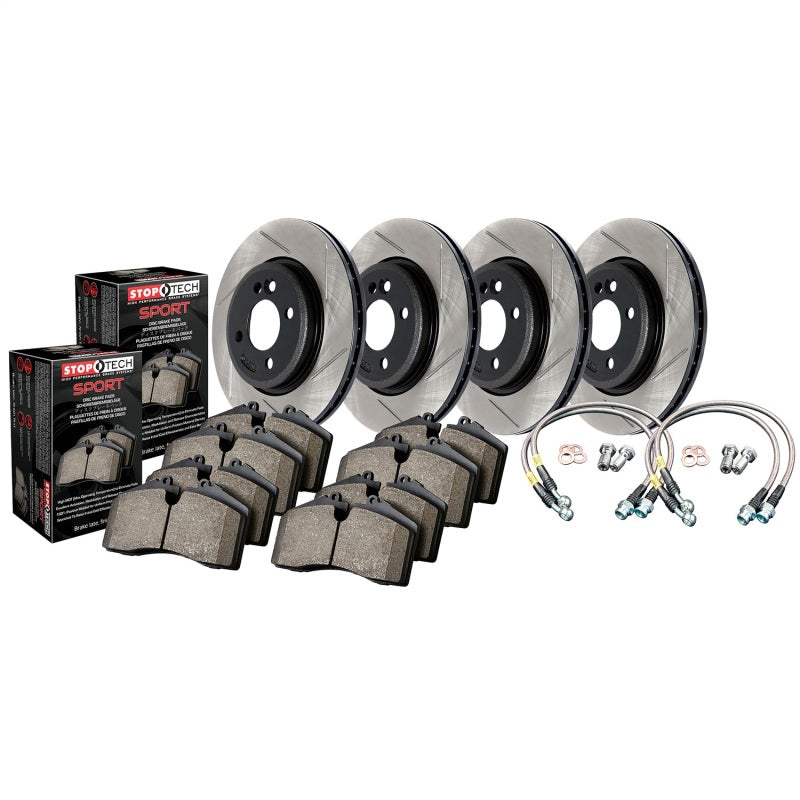 

Stoptech  - STO977.40016 - Sport Axle Pack, Slotted, 4 Wheel - Shipped in Europe - Tuningsupply.com
