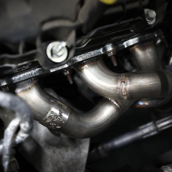 aFe Twisted Steel Shorty Header 11-17 Ford Mustang V6-3.7L-tuningsupply.com