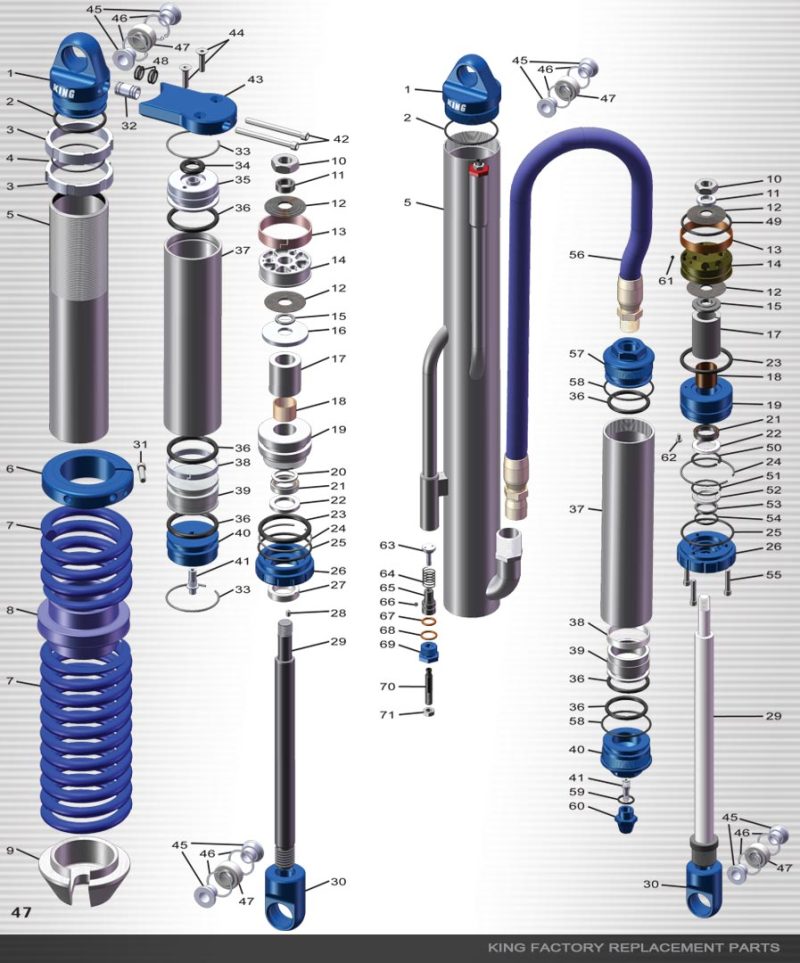 

King Shocks 25AB414-103 - KIN25AB414-103 - King Shocks 2.5 Bump Stop 4in (Sleeve) - Weld in(4130) - Shipped in Europe - Tuningsupply.com
