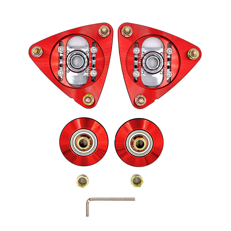 

Pedders PED-581895 - PEDPED-581895 - Pedders 2015+ Ford Mustang Front Strut Mount Adjustable Camber Plates (for Kit ped-160099) - Shipped in Europe - Tuningsupply.com

