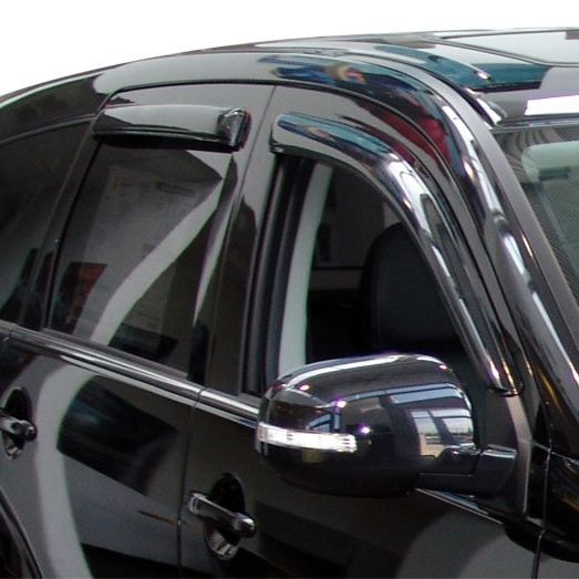 AVS 11-18 Mitsubishi Outlander (Excl. Sport) Ventvisor Outside Mount Window Deflectors 4pc - Smoke-tuningsupply.com