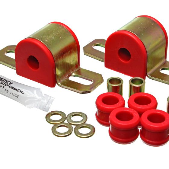 Energy Suspension 68-82 Chevrolet Corvette Red 9/16in Rear Sway Bar Bushings-tuningsupply.com