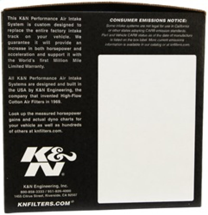 

K&N Engineering 57-2511 - KNN57-2511 - K&N 94-95 Ford Mustang V8-5.0L Performance Intake Kit - Shipped in Europe - Tuningsupply.com
