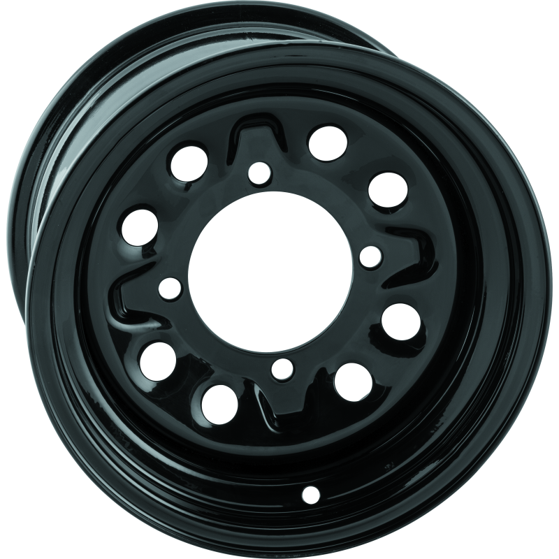 QuadBoss Steely Wheel 12X7 - 4+3 - 4/137