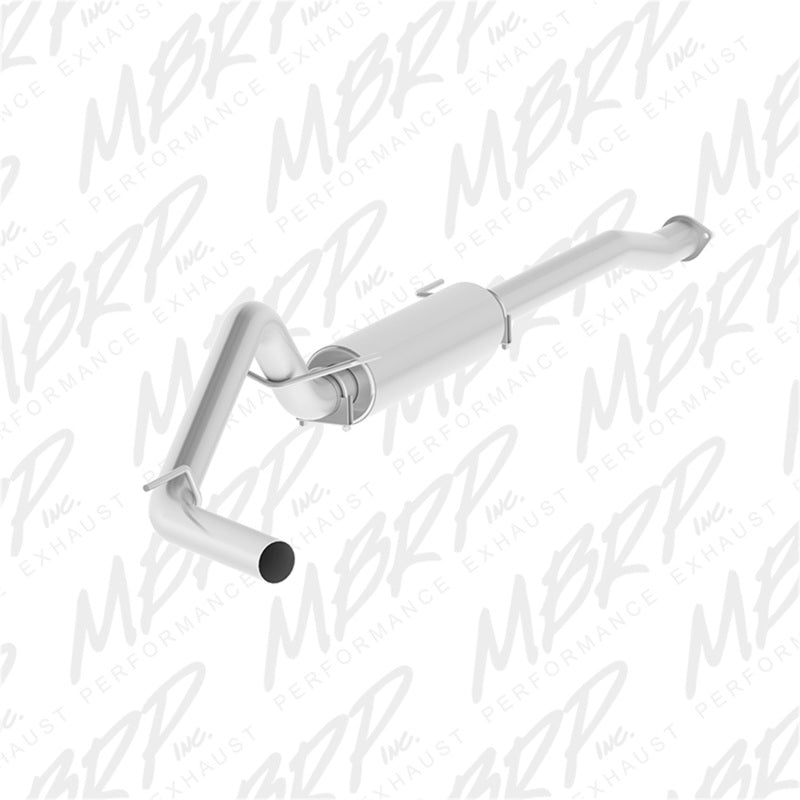 MBRP 16-19 Toyota Tacoma 3.5L 3in Cat Back Single Side Exit Alum Exhaust System-tuningsupply.com