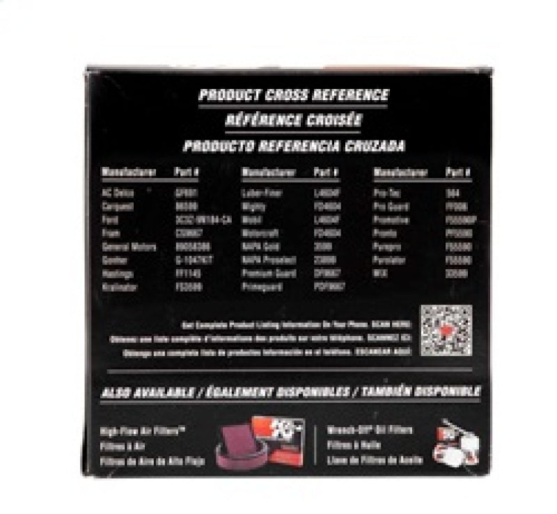 

K&N Engineering PF-4100 - KNNPF-4100 - K&N 03-07 Ford 6.0L (td) Fuel Filter - Shipped in Europe - Tuningsupply.com
