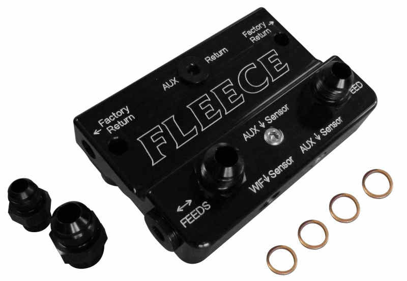 

Fleece Performance FPE-FFD-RF-4G - FPEFPE-FFD-RF-4G - Fleece Performance 10-12 Dodge 6.7L Cummins 4th Gen Fuel Distribution Block - Shipped in Europe - Tuningsupply.com
