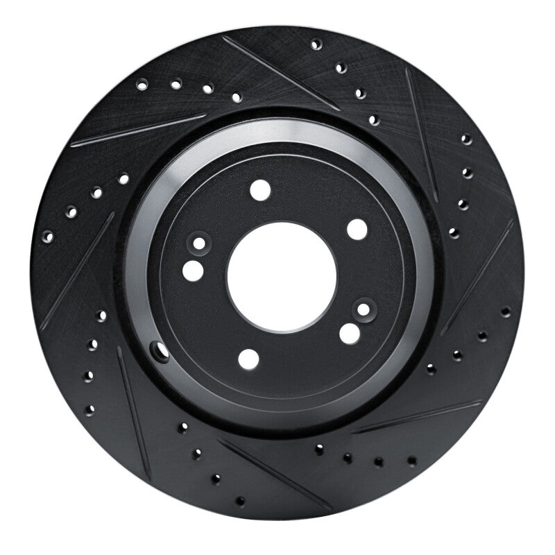 

R1 Concepts 633-03056R - RNC633-03056R - R1 18-23 Genesis G70 Rear Right Drilled & Slotted Black Brake Rotor - Shipped in Europe - Tuningsupply.com
