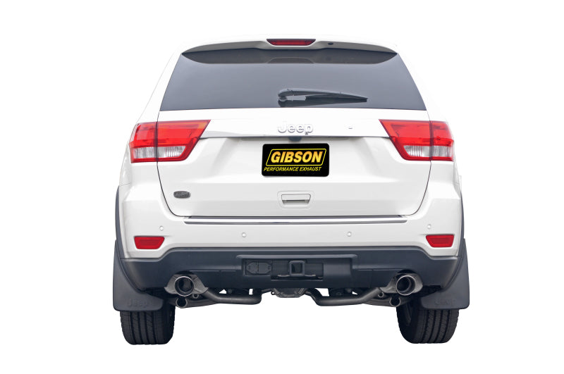 

Gibson 617407 - GIB617407 - Gibson 11-18 Jeep Grand Cherokee Laredo 3.6L 2.25in Axle-Back Dual Exhaust - Stainless - Shipped in Europe - Tuningsupply.com
