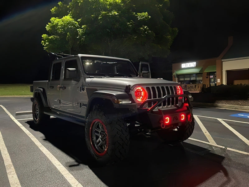 Oracle Oculus Bi-LED Projector Headlights for Jeep JL/Gladiator JT - w/ Simple Cntrl SEE WARRANTY-tuningsupply.com