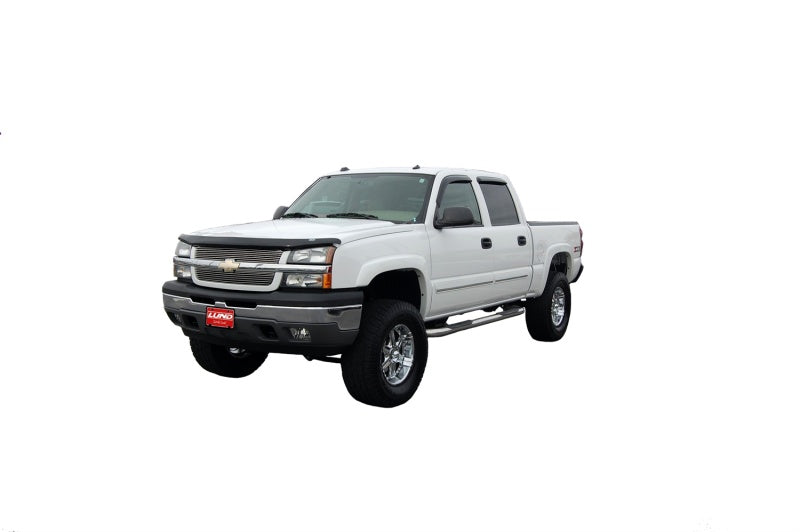 AVS 05-06 Chevy Silverado 2500 Hoodflector Low Profile Hood Shield - Smoke-tuningsupply.com