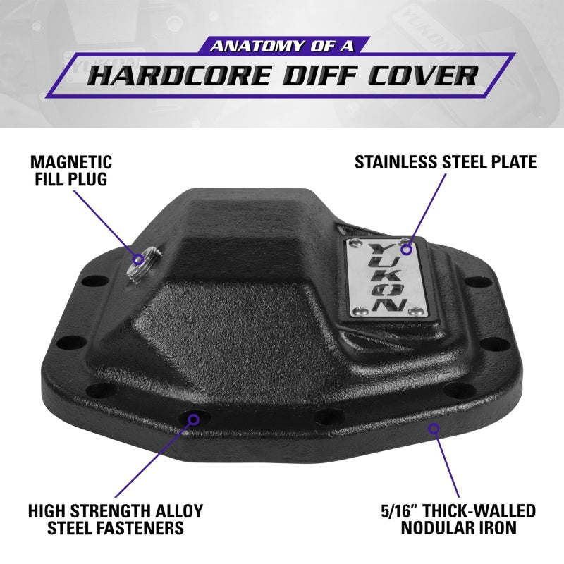 

Yukon Gear & Axle YHCC-D35JL - YUKYHCC-D35JL - Yukon Gear Hardcore Nodular Iron Cover for 2018 Jeep Wrangler JL Rear Dana 35 - Shipped in Europe - Tuningsupply.com
