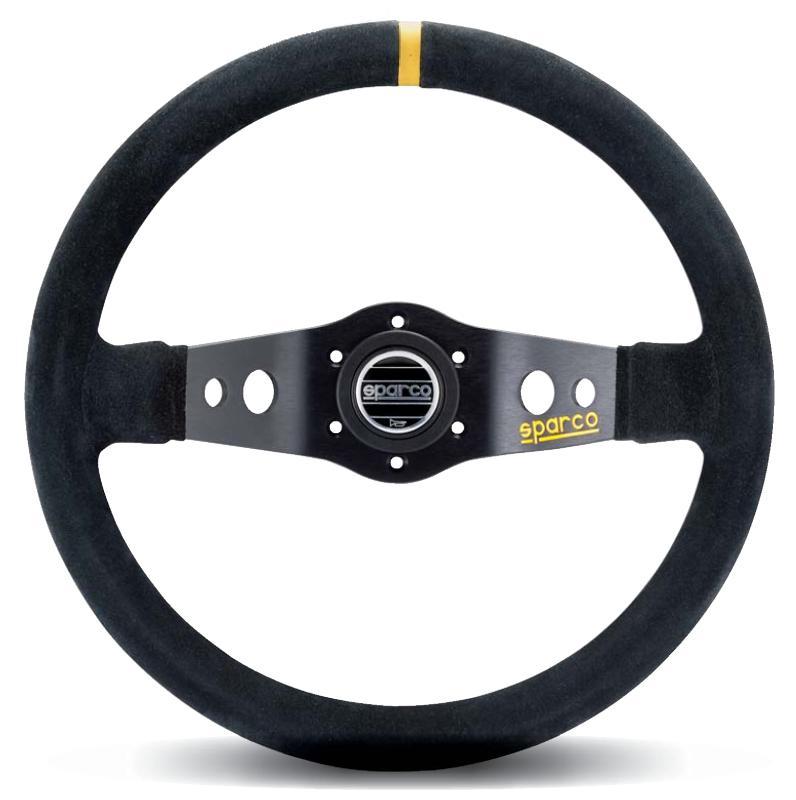 
  

SPARCO 015R215CSN - SPA015R215CSN - Sparco Steering Wheel 215 Suede Black - Shipped in Europe - Tuningsupply.com

