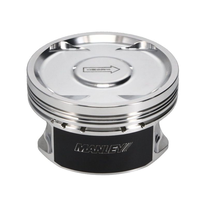 Manley Subaru EJ257 99.75mm +.25mm Bore 8.5:1 Dish Platinum Series Piston Set with Rings-tuningsupply.com