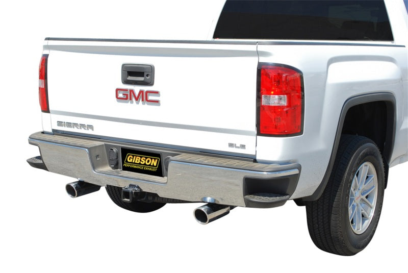 
  

Gibson 5657 - GIB5657 - Gibson 15-18 Chevrolet Silverado 1500 LS 5.3L 3in/2.25in Cat-Back Dual Split Exhaust - Aluminized - Shipped in Europe - Tuningsupply.com

