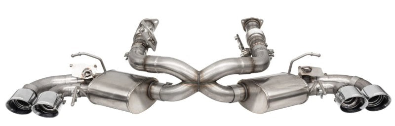
  

CORSA Performance 21100 - COR21100 - Corsa 2020-25 Corvette C8 3in Valved Cat-Back 4.5in Pol Quad Tips - Fits Factory Perf Exhaust w/ AFM - Shipped in Europe - Tuningsupply.com

