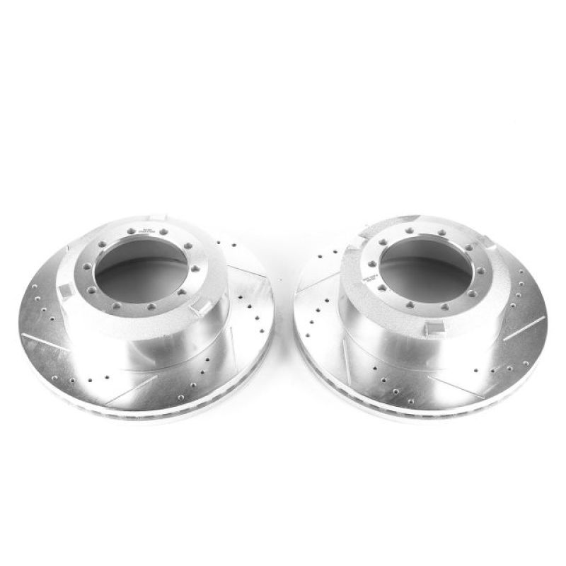 

PowerStop AR85190XPR - PSBAR85190XPR - Power Stop 17-22 Ford F-550 Super Duty Rear Drilled & Slotted Rotor - Pair - Shipped in Europe - Tuningsupply.com
