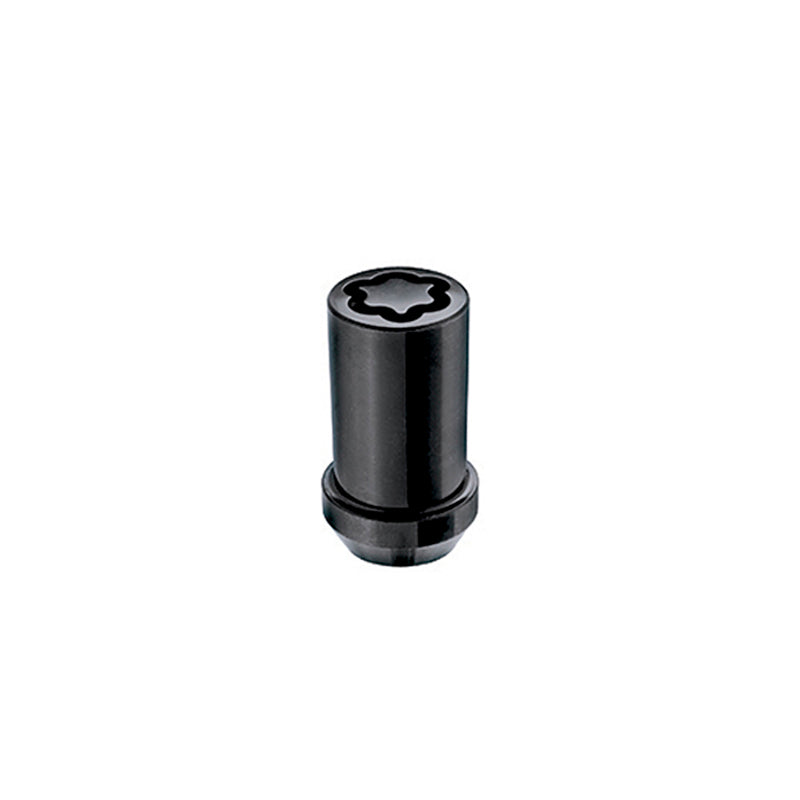 

McGard 25116 - MCG25116 - McGard Wheel Lock Nut Set - 4pk. (Tuner / Cone Seat) M14X1.5 / 22mm Hex / 1.648in. Length - Black - Shipped in Europe - Tuningsupply.com
