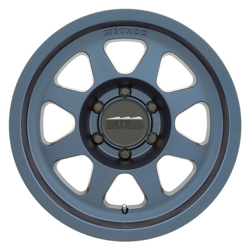 Method MR701 17x8.5 0mm Offset 6x5.5 106.25mm CB Bahia Blue Wheel-tuningsupply.com