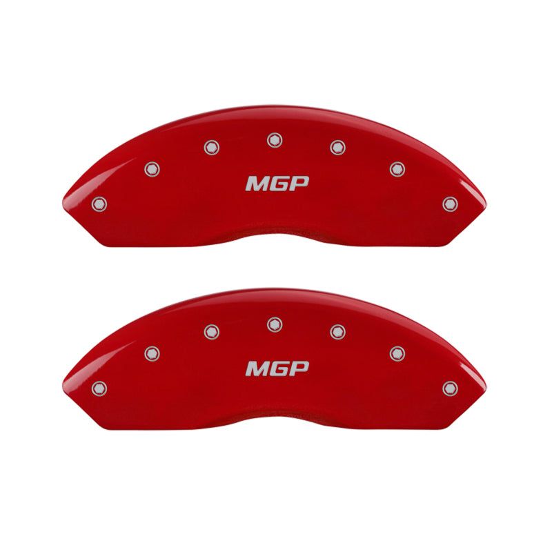 MGP 4 Caliper Covers Engraved Front RAM Engraved Rear RAMHEAD Red finish silver ch-Caliper Covers-MGP-MGP55002SRMHRD-SMINKpower Performance Parts