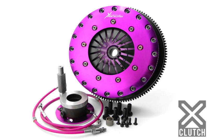 

XCLUTCH XKNI23683-2G - XCLXKNI23683-2G - XClutch 99-02 Nissan Skyline GT-R 2.6L 9in Twin Solid Organic Clutch Kit - Shipped in Europe - Tuningsupply.com
