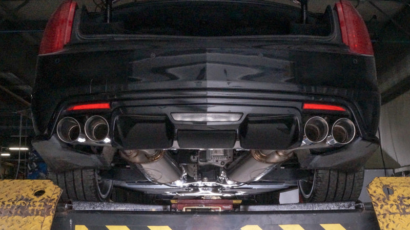 

Stainless Works CTSV16CB - SSWCTSV16CB - Stainless Works 2016-18 Cadillac CTS-V Sedan Catback System Resonated X-Pipe Dual-Mode Mufflers - Shipped in Europe - Tuningsupply.com
