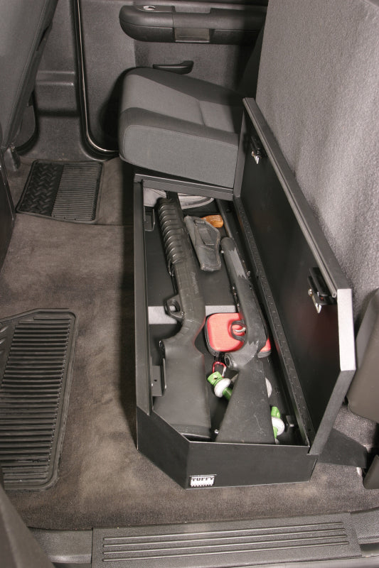 

Tuffy Products 307-01 - TFY307-01 - Tuffy Chevrolet Silverado & Gmc Sierra Underseat Lockbox Full Length W/ Keyed Lock For - Shipped in Europe - Tuningsupply.com

