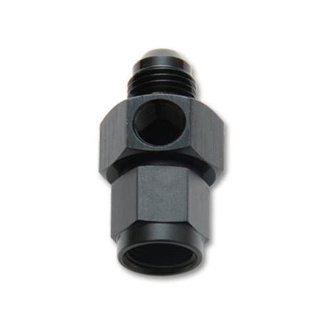 Vibrant -4AN Male to -4AN Female Union Adapter Fitting w/ 1/8in NPT Port-Fittings-Vibrant-VIB16484-SMINKpower Performance Parts