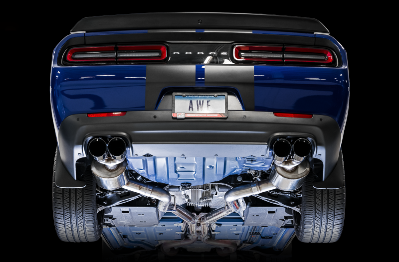 
  

AWE Tuning 3020-43082 - AWE3020-43082 - AWE Tuning 2015+ Dodge Challenger 6.4L/6.2L Non-Resonated Touring Edition Exhaust - Quad Black Tips - Shipped in Europe - Tuningsupply.com

