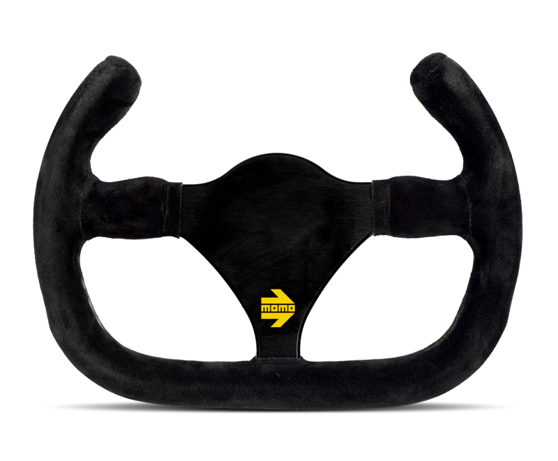 

MOMO  - MOMR1925C/27S - Momo MOD27/C Steering Wheel 270 mm -  Black Suede/Black Spokes - Shipped in Europe - Tuningsupply.com

