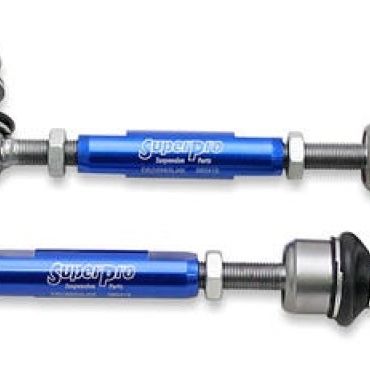 SuperPro 2003 Lexus GX470 Base Rear HD Adjustable End Link Set - 10mm Studs - SMINKpower Performance Parts SPRTRC1085V Superpro