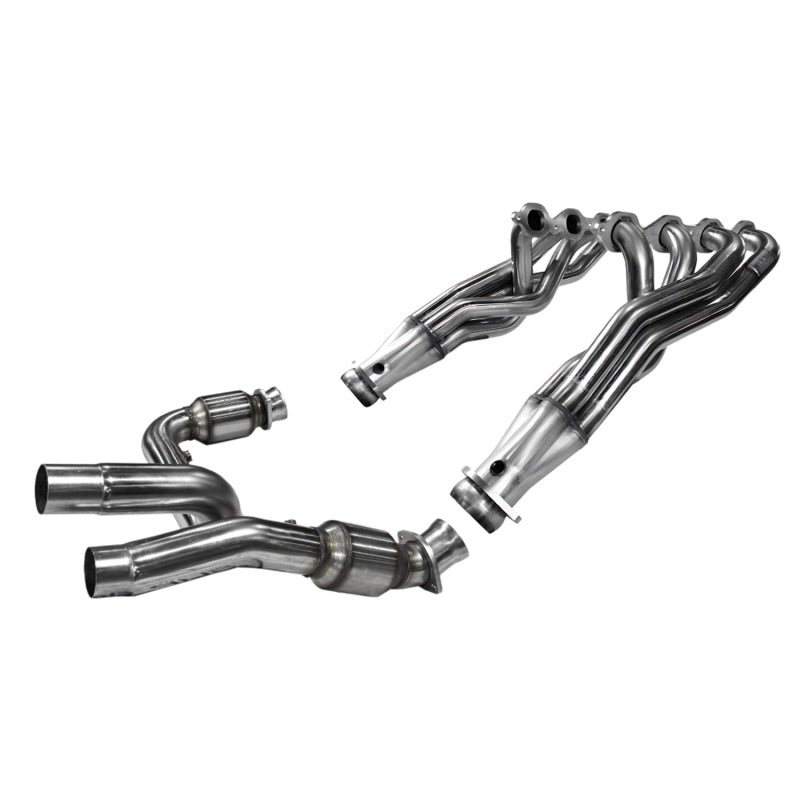 

Kooks Headers  - KSH2864H440 - Kooks 23+ Cadillac Escalade V 1-7/8in Long Tube Header & H.O. GREEN Catted Conn. Kit - Shipped in Europe - Tuningsupply.com
