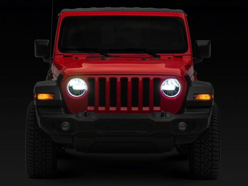 

Raxiom J164371 - RAXJ164371 - Raxiom 18-23 Jeep Wrangler JL Axial Series 9-In LED Headlights- Black Housing (Clear Lens) - Shipped in Europe - Tuningsupply.com
