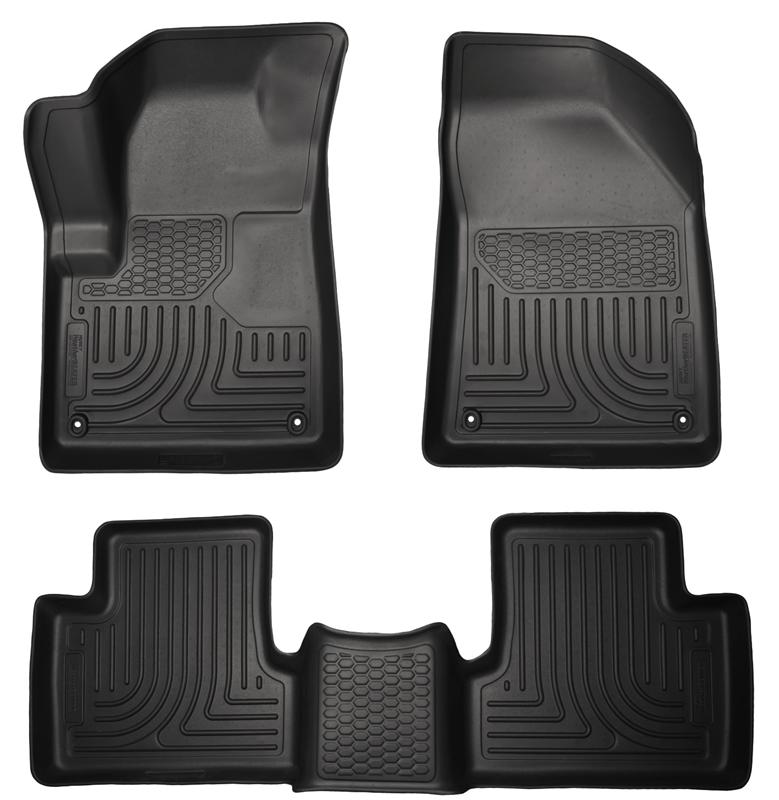 

Husky Liners 99031 - HSL99031 - Husky Liners 14 Jeep Cherokee WeatherBeater Black Front and Second Seat Floor Liners - Shipped in Europe - Tuningsupply.com
