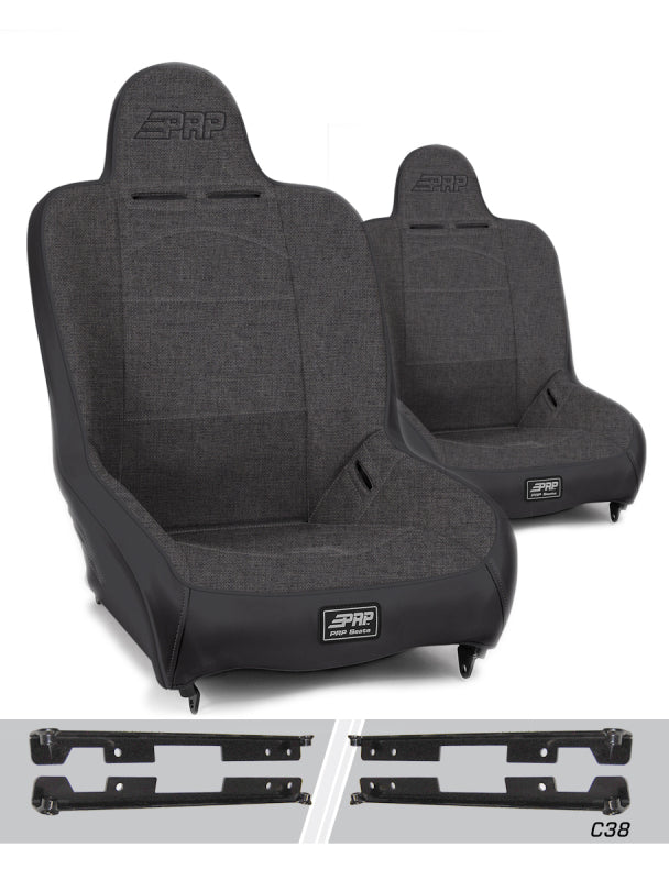 
    

PRP Seats A100110-C38-54 - PRPA100110-C38-54 - PRP Jeep Wrangler JK/JKU Premier High Back Suspension Seats Kit (Pair) - Gray - Shipped in Europe - Tuningsupply.com

  