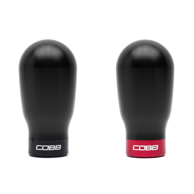 

COBB 271370-BK - COBB271370-BK - Cobb Mazda 6-Speed Tall Weighted COBB Shift Knob - Black (Incl. Both Red + Blk Collars) - Shipped in Europe - Tuningsupply.com
