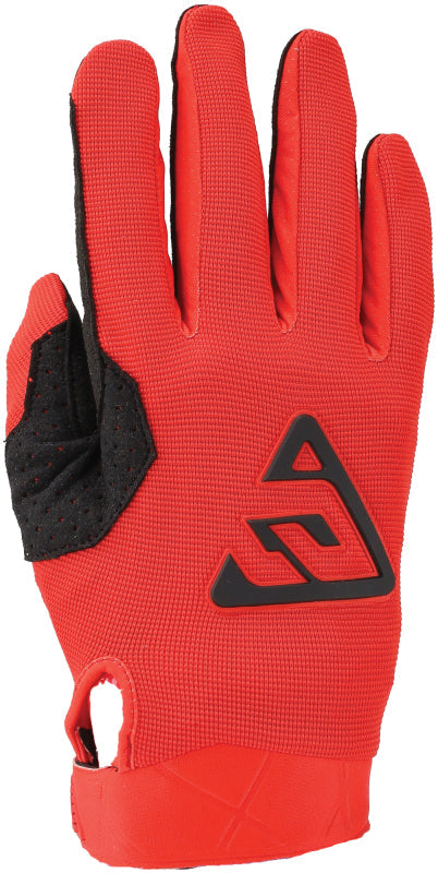 Answer 25 Peak Gloves Black/Red - Large-tuningsupply.com