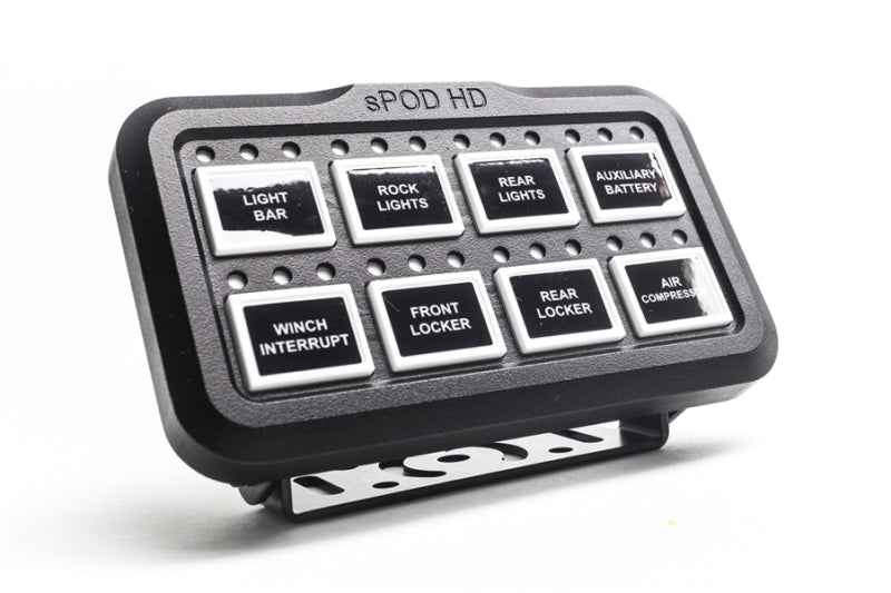 

SPOD 8800HDADD - SPO8800HDADD - sPOD 8 Circuit Systems Add On HD Switch Panel - Shipped in Europe - Tuningsupply.com
