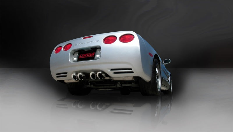 

CORSA Performance 14111 - COR14111 - Corsa 1997-2004 Chevrolet Corvette C5 Z06 5.7L V8 Polished Sport Axle-Back Exhaust - Shipped in Europe - Tuningsupply.com
