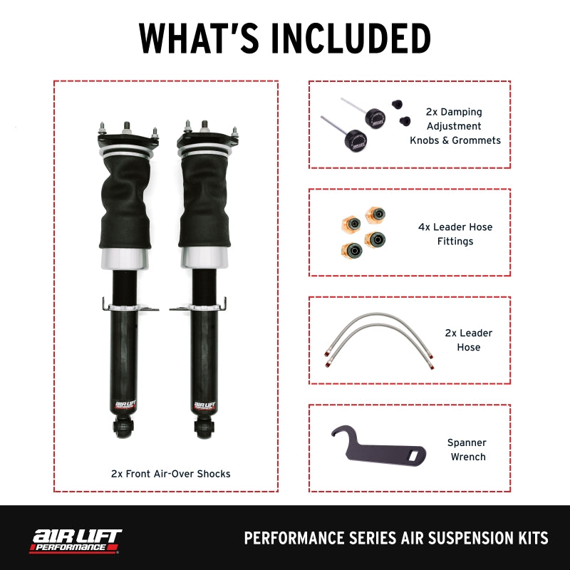 

Air Lift 76010 - ALF76010 - Air Lift Performance 09-13 Infiniti G37 / 09-20 Nissan 370z Front Air Suspension Kit - Shipped in Europe - Tuningsupply.com
